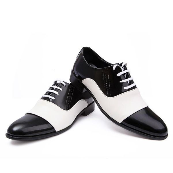 dress shoes autumn fashion men office patent leather white black male soft wedding party oxford
dress shoes autumn fashion men office patent leather white black male soft wedding party oxford