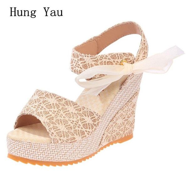 dress shoes women sandals summer fashion lace wedges high heels peep toe up female gladiator platform breathable lady, Black
dress shoes women sandals summer fashion lace wedges high heels peep toe up female gladiator platform breathable lady, Black