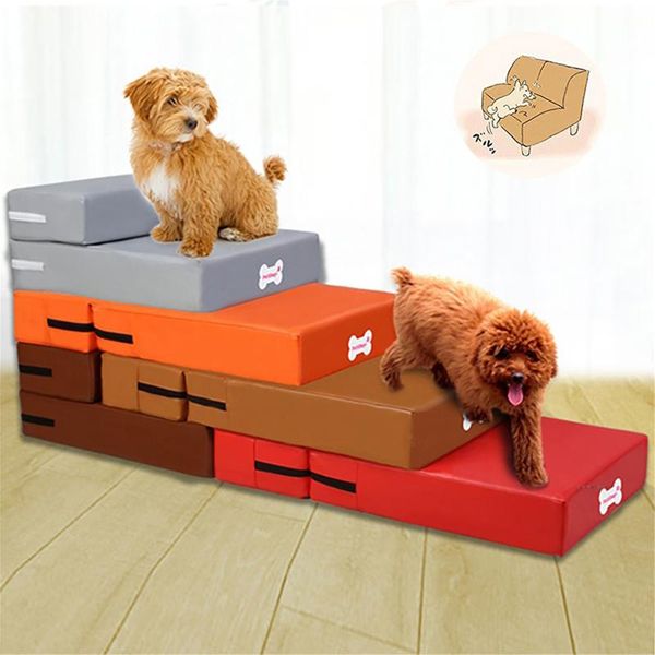 kennels & pens waterproof leather foldable pet stairs detachable bed cat dog ramp 2 steps for small dogs old cats cushion mat
kennels & pens waterproof leather foldable pet stairs detachable bed cat dog ramp 2 steps for small dogs old cats cushion mat