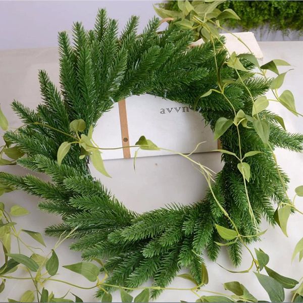 decorative flowers & wreaths 30pcs artificial pi-ne needle decoration diy wreath home wedding party living room garden simulation green plan
decorative flowers & wreaths 30pcs artificial pi-ne needle decoration diy wreath home wedding party living room garden simulation green plan