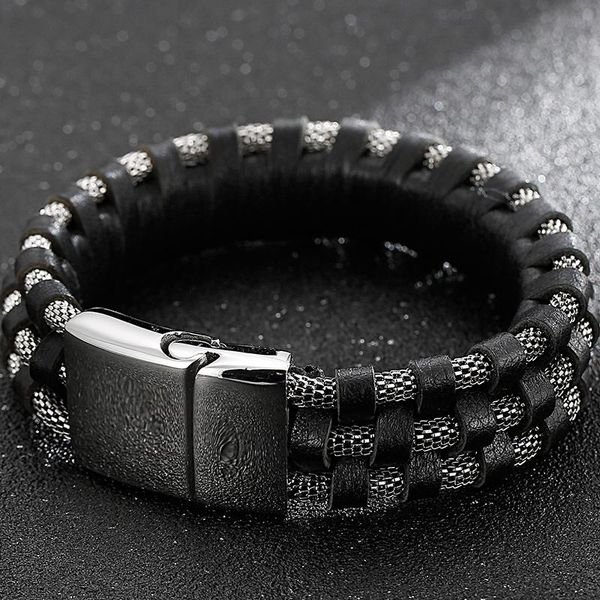 hiphop three layer men's leather bracelets on hand stainless steel viking jewelry stores mannen armband with magnetic clasp tennis, Golden;silver
hiphop three layer men's leather bracelets on hand stainless steel viking jewelry stores mannen armband with magnetic clasp tennis, Golden;silver
