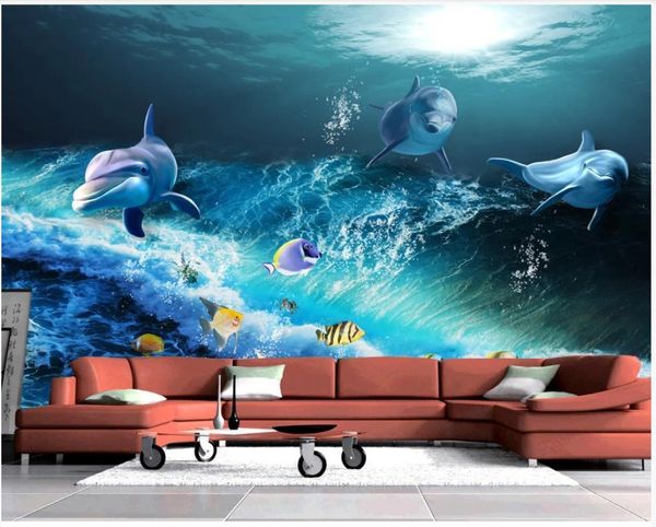custom po wallpaper 3d murals for walls 3 d ocean world wave dolphin tv background wall papers home decor wallpapers
custom po wallpaper 3d murals for walls 3 d ocean world wave dolphin tv background wall papers home decor wallpapers