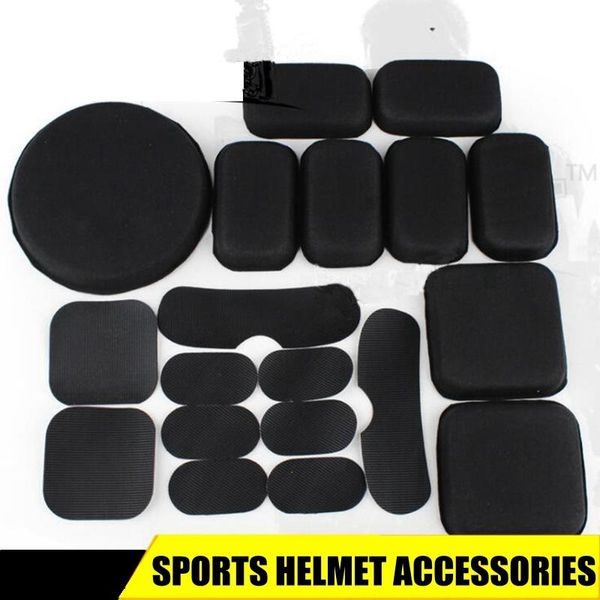 cycling helmets tactical helmet soft pad durable 19pcs/set combat paintball pads military shooting protective
cycling helmets tactical helmet soft pad durable 19pcs/set combat paintball pads military shooting protective