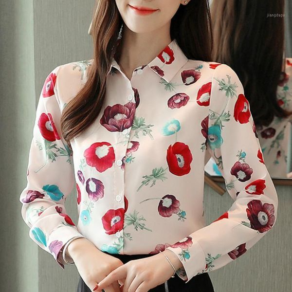 blusas femininas elegante blouses women 2021 fashion long sleeve floral print chiffon blouse shirt office ladies b752 women's & shirts, White
blusas femininas elegante blouses women 2021 fashion long sleeve floral print chiffon blouse shirt office ladies b752 women's & shirts, White