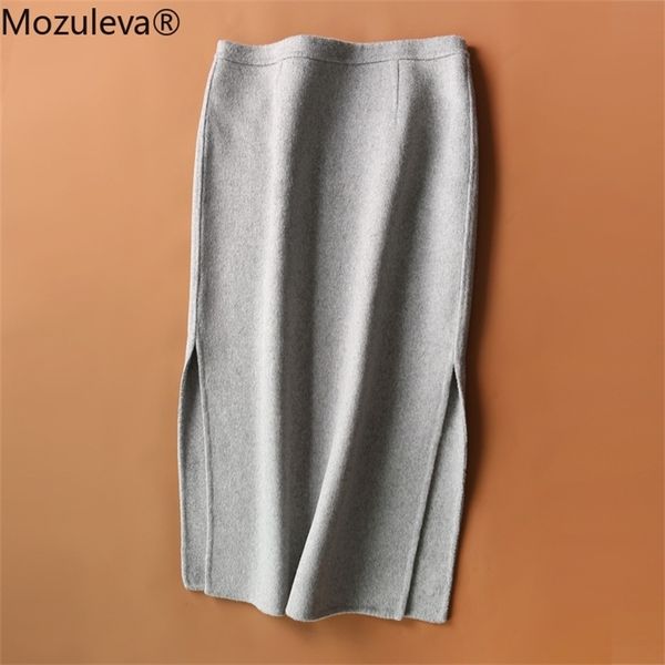 handmade wool black autumn and winter women's dress solid color medium-length bag skirt 210416
handmade wool black autumn and winter women's dress solid color medium-length bag skirt 210416