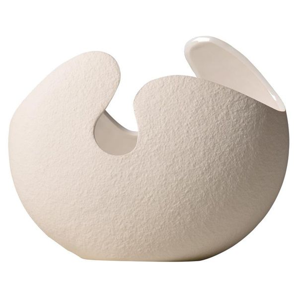 white ceramic vase decoration modern simple european home soft living room vases