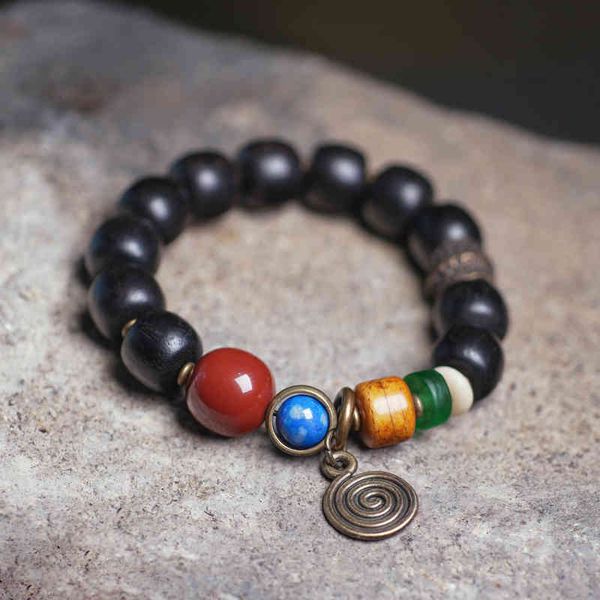qu weihua black sandalwood mixed with color bead bracelet, female national style bracelet jewelry, characteristic accessories, Golden;silver
qu weihua black sandalwood mixed with color bead bracelet, female national style bracelet jewelry, characteristic accessories, Golden;silver