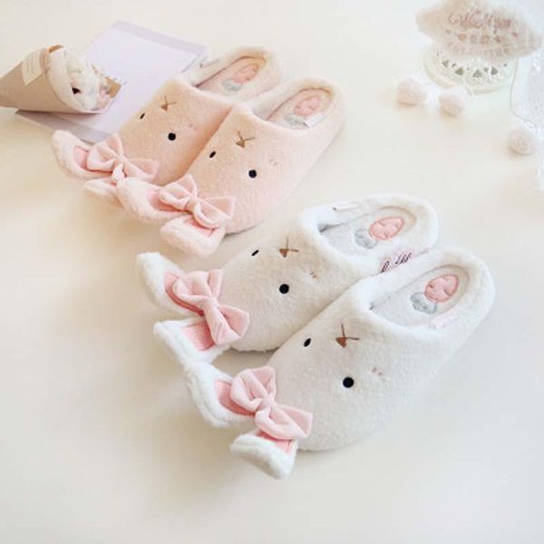 products for autumn and winter mute office slippers female cute warm home cotton, Black
products for autumn and winter mute office slippers female cute warm home cotton, Black