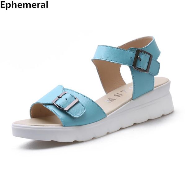 woman buckle strap sandals thick heels with platform ladies soft leather shoes open toe plus size 11 12 blue black cute style
woman buckle strap sandals thick heels with platform ladies soft leather shoes open toe plus size 11 12 blue black cute style