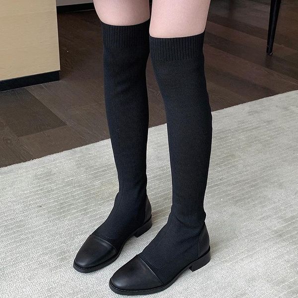 boots fashion 2021 women over the knee pointed toe square heels shoes female autumn winter british style ladies stretch, Black
boots fashion 2021 women over the knee pointed toe square heels shoes female autumn winter british style ladies stretch, Black