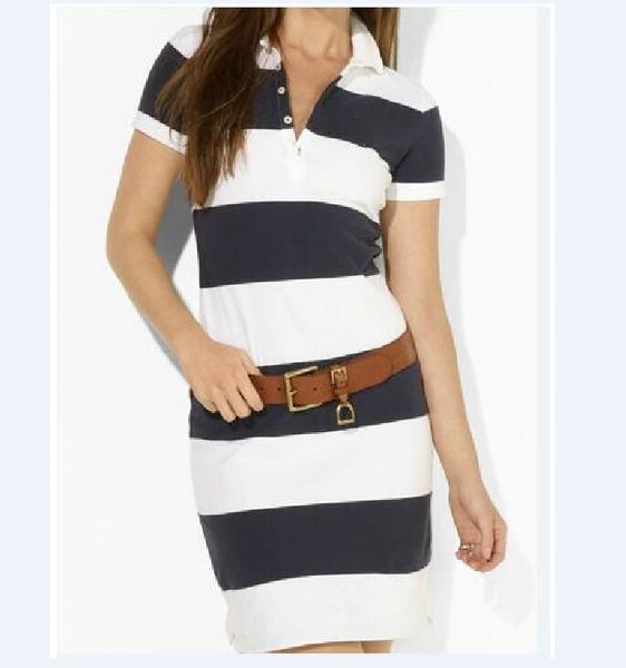 women's new polo striped short-sleeved dress summer slim t-shirt skirt square neck dress, Black;gray
women's new polo striped short-sleeved dress summer slim t-shirt skirt square neck dress, Black;gray