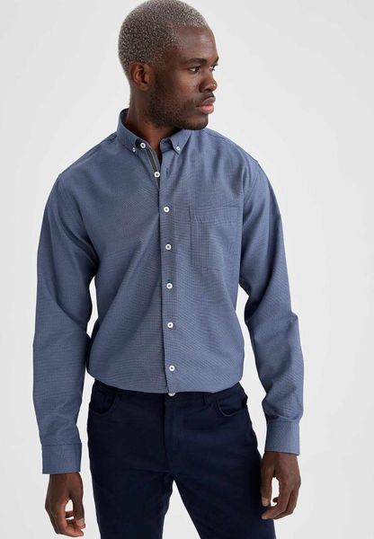 defacto spring man shirts patterned slim fit long sleeve shirt woven male fashion season-s6109az21sp men's casual, White;black
defacto spring man shirts patterned slim fit long sleeve shirt woven male fashion season-s6109az21sp men's casual, White;black