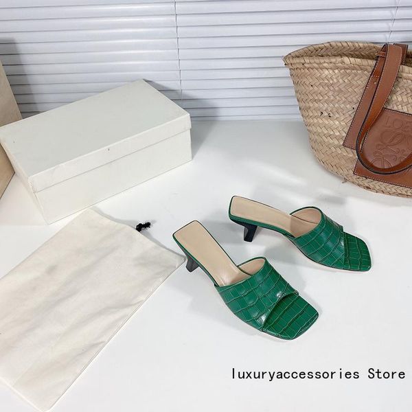 summer ins blogger women square toe high heel slippers vintage crocodile print candy color fashion sandals, Black
summer ins blogger women square toe high heel slippers vintage crocodile print candy color fashion sandals, Black