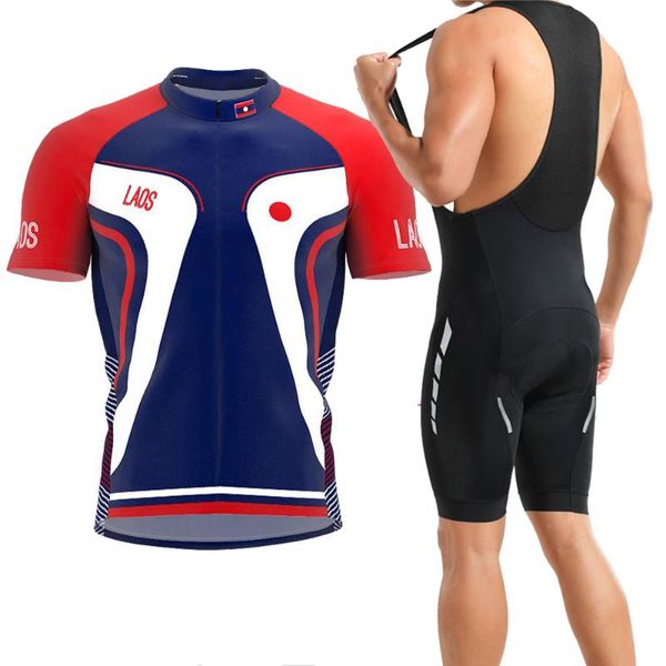 racing sets classic laos men's summer breathable short sleeve cycling jersey set retro bicycle mtb uniform wear bike clothing, Black;blue
racing sets classic laos men's summer breathable short sleeve cycling jersey set retro bicycle mtb uniform wear bike clothing, Black;blue