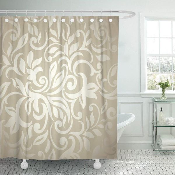 shower curtains beige pattern elegant abstract floral vintage leaf gold swirl curtain waterproof polyester fabric 60 x 72 inches
shower curtains beige pattern elegant abstract floral vintage leaf gold swirl curtain waterproof polyester fabric 60 x 72 inches