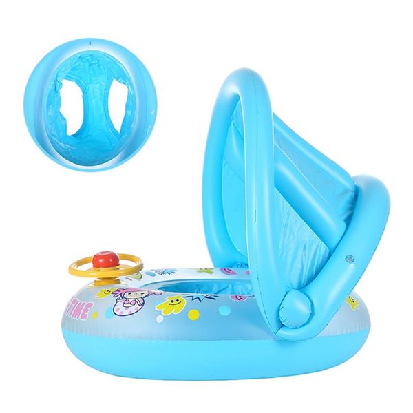 portable inflatable circle baby float kids swimming with sunshade seat pool accessories life vest & buoy
portable inflatable circle baby float kids swimming with sunshade seat pool accessories life vest & buoy