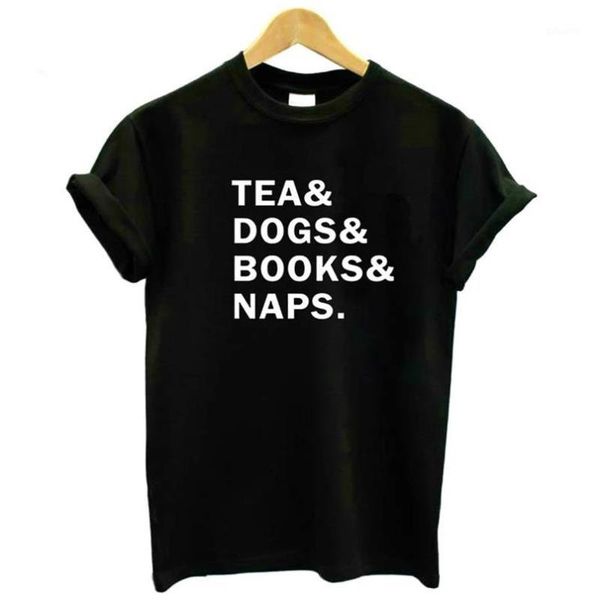 women's t-shirt fashion for women short sleeve cotton tea dogs books naps letters print tshirt harajuku tumblr off, White
women's t-shirt fashion for women short sleeve cotton tea dogs books naps letters print tshirt harajuku tumblr off, White
