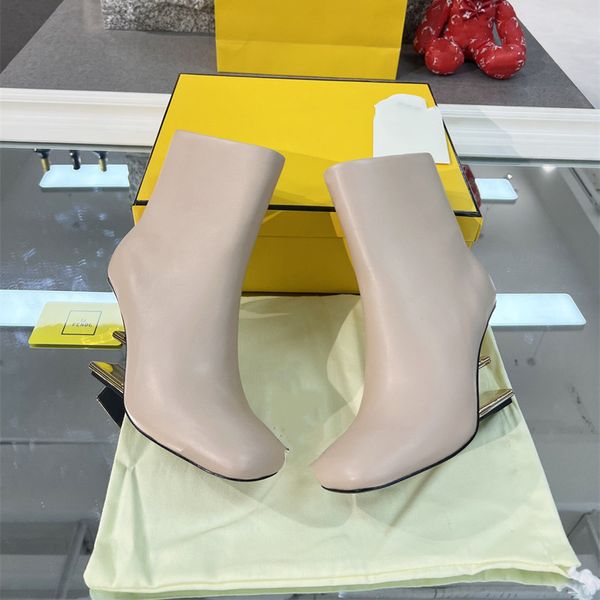 women's first boots white nappa leather high-heel boots gold-colored autumn and winter luxury designer shoes, Black
women's first boots white nappa leather high-heel boots gold-colored autumn and winter luxury designer shoes, Black
