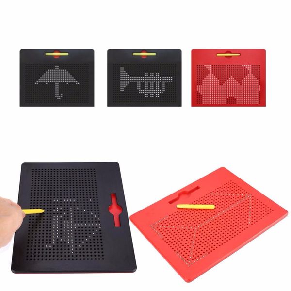 Big Magnetic Tablet Magnet Pad Drawing Board Steel Bead Stylus Pen Pop Bead Learning Educational Writing Toys for Children Gift
Big Magnetic Tablet Magnet Pad Drawing Board Steel Bead Stylus Pen Pop Bead Learning Educational Writing Toys for Children Gift
