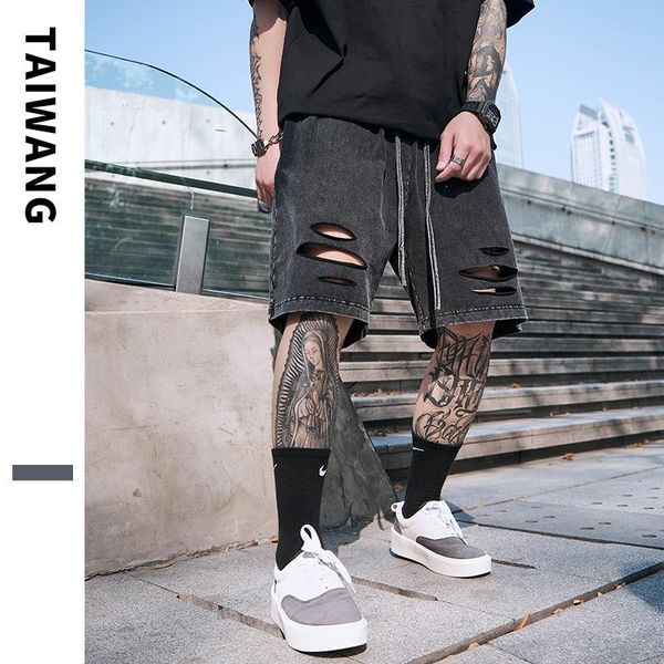 cotton short for men streetstyle hip hop fashion vintage tearing ripped hole shorts loose casual male clothes men's, White;black
cotton short for men streetstyle hip hop fashion vintage tearing ripped hole shorts loose casual male clothes men's, White;black