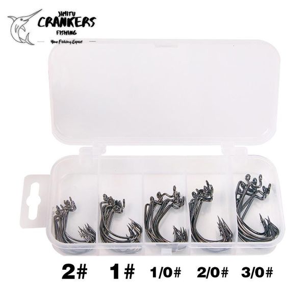 crankers 50pcs/a lot fishing hooks set carbon steel single circle fishhook jip barbed carp tackle accessories
crankers 50pcs/a lot fishing hooks set carbon steel single circle fishhook jip barbed carp tackle accessories
