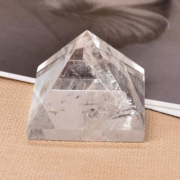 natural crystal clear quartz pyramid healing stone chakra reiki point tower home decor meditation ore mineral decorative objects & figurines
natural crystal clear quartz pyramid healing stone chakra reiki point tower home decor meditation ore mineral decorative objects & figurines