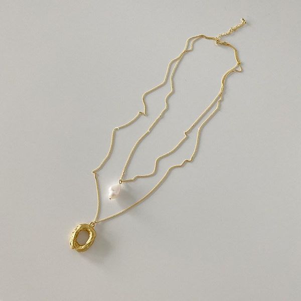 pendant necklaces miuoxion retro circle pearl double necklace simple personality party punk jewelry fashion for women feature nmour charm gi, Silver
pendant necklaces miuoxion retro circle pearl double necklace simple personality party punk jewelry fashion for women feature nmour charm gi, Silver