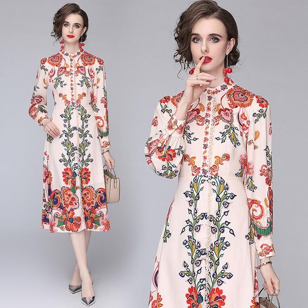 casual dresses european edition high-end print plus size dress women 2021 fashion slim europe station causal elegant long, Black;gray
casual dresses european edition high-end print plus size dress women 2021 fashion slim europe station causal elegant long, Black;gray