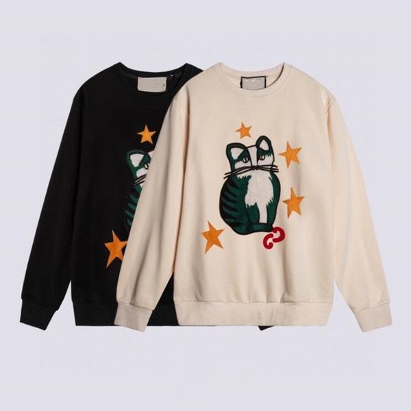 21ss autumn pure cotton men women hoodie brand designers casual fashion men's lround neck sweater, Black
21ss autumn pure cotton men women hoodie brand designers casual fashion men's lround neck sweater, Black