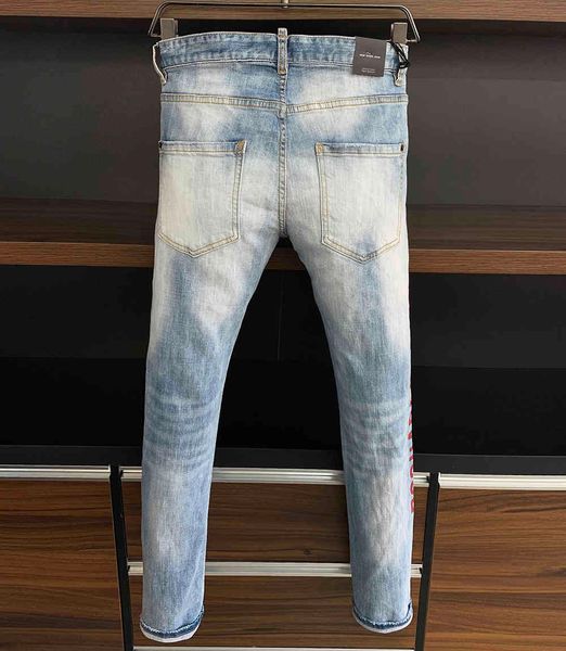 men's jeans phantom turtle classic fashion man hip hop rock moto mens casual design ripped distressed ny denim biker 2033, Blue
men's jeans phantom turtle classic fashion man hip hop rock moto mens casual design ripped distressed ny denim biker 2033, Blue