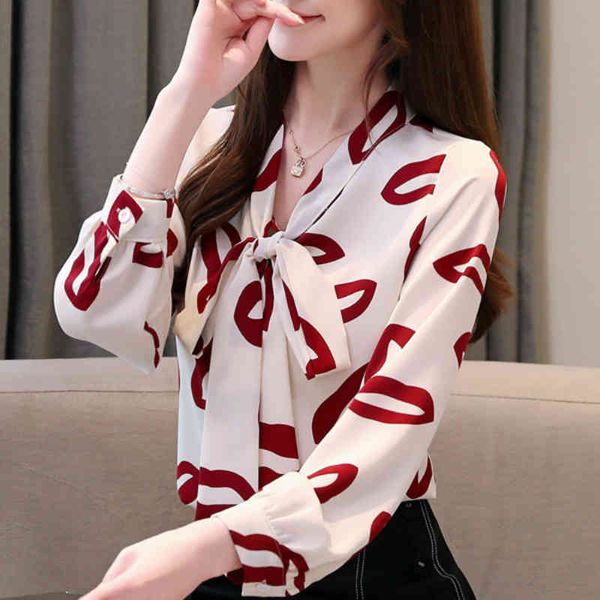 womens and blouses bow v-neck print chiffon blouse shirt women clothes blusa feminina long sleeve blouse women c702 210426, White
womens and blouses bow v-neck print chiffon blouse shirt women clothes blusa feminina long sleeve blouse women c702 210426, White