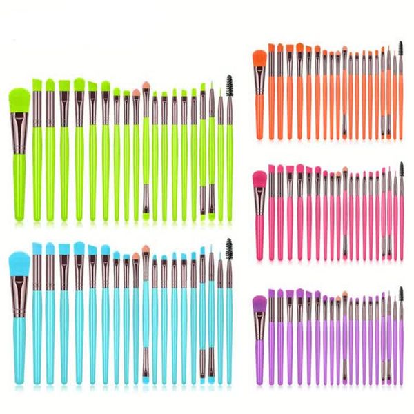 makeup brushes 20pcs fluorescent color brush set blush powder eye shadow lip eyelash kabuki blending make up beauty cosmestic
makeup brushes 20pcs fluorescent color brush set blush powder eye shadow lip eyelash kabuki blending make up beauty cosmestic