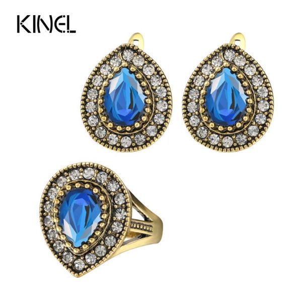 earrings & necklace kinel 2021 vintage jewelry sets water drop wedding rings and for women plated gold crystal gift, Silver
earrings & necklace kinel 2021 vintage jewelry sets water drop wedding rings and for women plated gold crystal gift, Silver