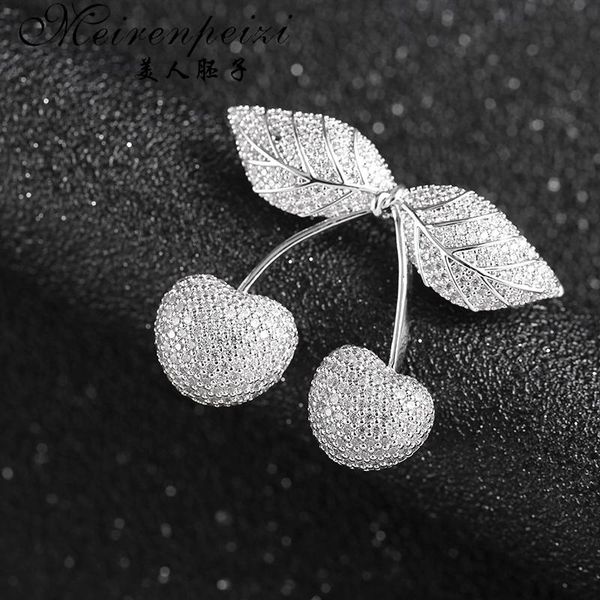 pins, brooches meirenpeizi crystal cherry pin fashion jewelry for women dress jean t-shirt accessories good gift, Gray
pins, brooches meirenpeizi crystal cherry pin fashion jewelry for women dress jean t-shirt accessories good gift, Gray