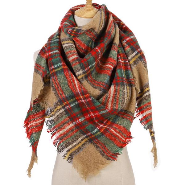 scarves winter scarf for women cashmere knit plaid triangle wraps neck headscarf femme warm pashmina foulard bandana, Blue;gray
scarves winter scarf for women cashmere knit plaid triangle wraps neck headscarf femme warm pashmina foulard bandana, Blue;gray