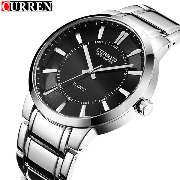 wristwatches curren mens watches waterproof fashion big dial male clock stainless steel sport military men wristwatch 8001, Slivery;brown
wristwatches curren mens watches waterproof fashion big dial male clock stainless steel sport military men wristwatch 8001, Slivery;brown