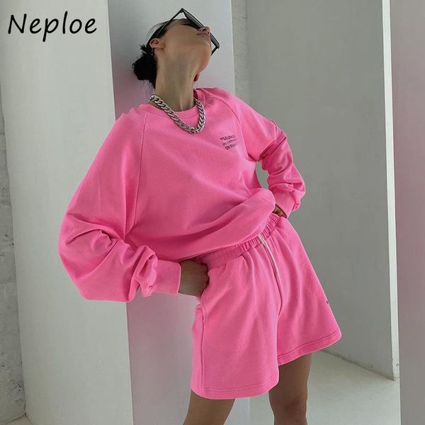 women's tracksuits neploe 2021 autumn euramerican style fluorescent color suits print loose casual hoody and short women two piece outf, Gray
women's tracksuits neploe 2021 autumn euramerican style fluorescent color suits print loose casual hoody and short women two piece outf, Gray
