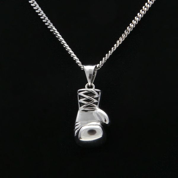 mens hip hop necklace jewelry stainless steel boxing gloves pendant necklaces with 60cm gold cuban chain, Silver
mens hip hop necklace jewelry stainless steel boxing gloves pendant necklaces with 60cm gold cuban chain, Silver