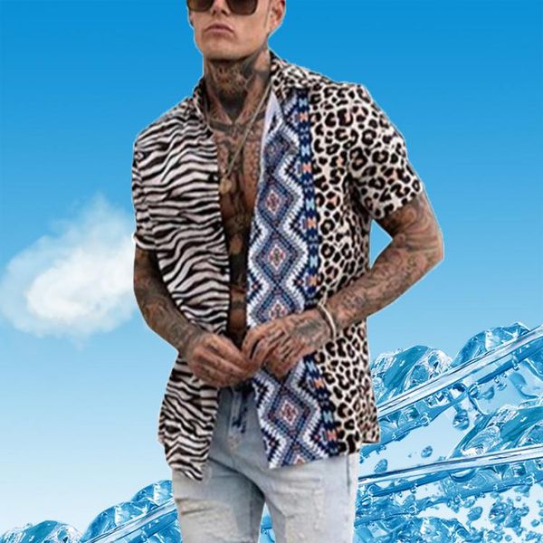 designer shirts printed single breasted turndown collar mens tees plus size casual male short sleeve hip hop summer beach blouse wear, White;black
designer shirts printed single breasted turndown collar mens tees plus size casual male short sleeve hip hop summer beach blouse wear, White;black