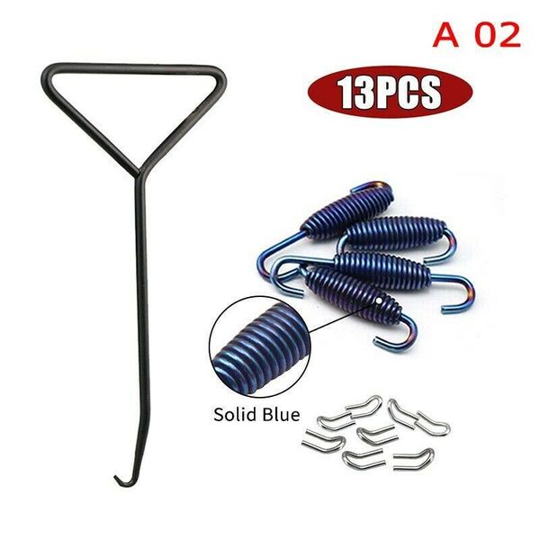 stainless steel exhaust springs + hooks pipe mounting muffler parts motorcycle system
stainless steel exhaust springs + hooks pipe mounting muffler parts motorcycle system