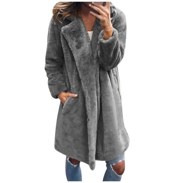 women's wool & blends women mink faux fur coat solid female turn down collar winter warm fake lady casual jacket, Black
women's wool & blends women mink faux fur coat solid female turn down collar winter warm fake lady casual jacket, Black