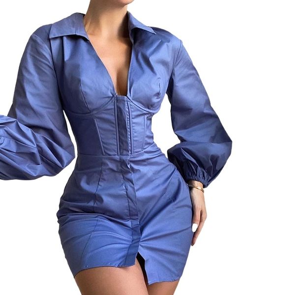 deep v neck black shirt dress women fashion single breasted lantern sleeve bodycon short dress lady mini party dresses 210414, Black;gray
deep v neck black shirt dress women fashion single breasted lantern sleeve bodycon short dress lady mini party dresses 210414, Black;gray