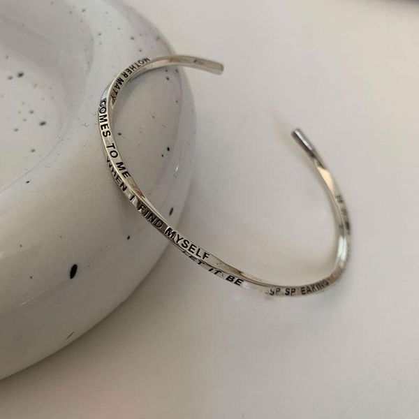 bangle miuoxion fashion personality punk party jewelry retro twisted letters bracelet for women feature namour charm gift all seasons, Black
bangle miuoxion fashion personality punk party jewelry retro twisted letters bracelet for women feature namour charm gift all seasons, Black