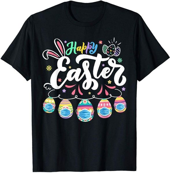 happy easter day colorful egg face mask hunting boys men t-shirt, White;black
happy easter day colorful egg face mask hunting boys men t-shirt, White;black