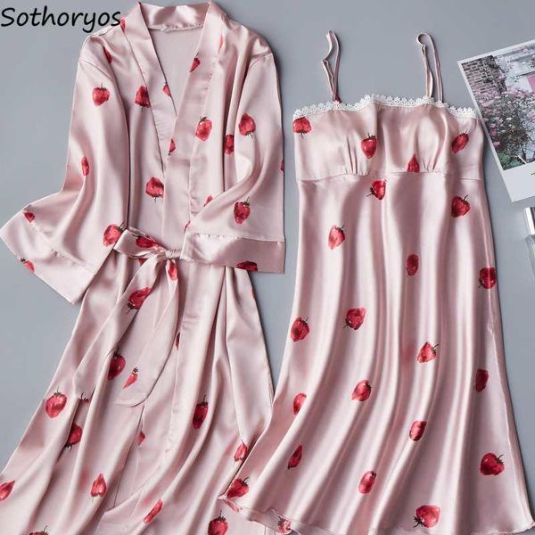 women's sleepwear women robe sets print elegant female ulzzang lovely lounge wear leisure above knee silk soft cozy sweet retro, Black;red
women's sleepwear women robe sets print elegant female ulzzang lovely lounge wear leisure above knee silk soft cozy sweet retro, Black;red