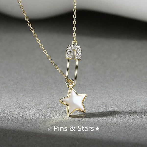 pendant necklaces star tassel necklace female design light luxury hip hop white mother-of-pearl pin clavicle chain, Silver
pendant necklaces star tassel necklace female design light luxury hip hop white mother-of-pearl pin clavicle chain, Silver