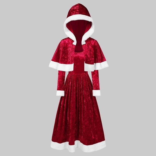 casual dresses womens merry christmas velvet dress vintage elegant long sleeve o-neck festival and hooded cape plus size robe, Black;gray
casual dresses womens merry christmas velvet dress vintage elegant long sleeve o-neck festival and hooded cape plus size robe, Black;gray