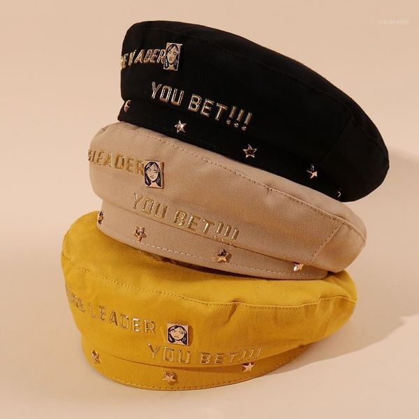 berets women gold letters beret british hat japanese painter summer women's thin bud, Blue;gray
berets women gold letters beret british hat japanese painter summer women's thin bud, Blue;gray