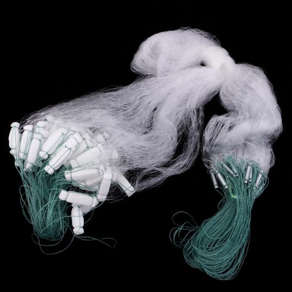 fishing accessories nylon net single mesh float fish trap monofilament gill 3 sizes
fishing accessories nylon net single mesh float fish trap monofilament gill 3 sizes