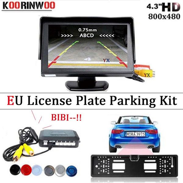 car rear view cameras& parking sensors koorinwoo 2.4ghz wireless eu european license plate frame sensor with monitor camera reverse backup a
car rear view cameras& parking sensors koorinwoo 2.4ghz wireless eu european license plate frame sensor with monitor camera reverse backup a